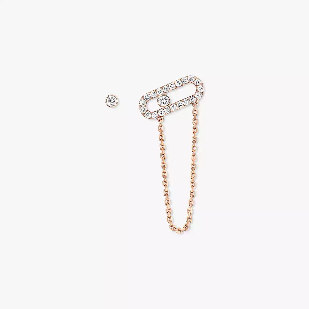 [Imperial Jewelrys]Move Uno Diamond Earrings