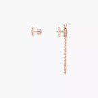 [Imperial Jewelrys]Move Uno Diamond Earrings