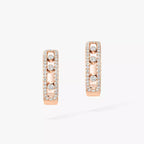 [Imperial Jewelrys]Diamond Pave_ Hoop Earrings Move