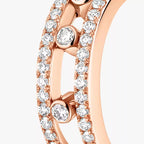 [Imperial Jewelrys]Diamond Pave_ Hoop Earrings Move