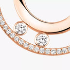 [Imperial Jewelrys]Move Romane Small Diamond Hoop Earrings