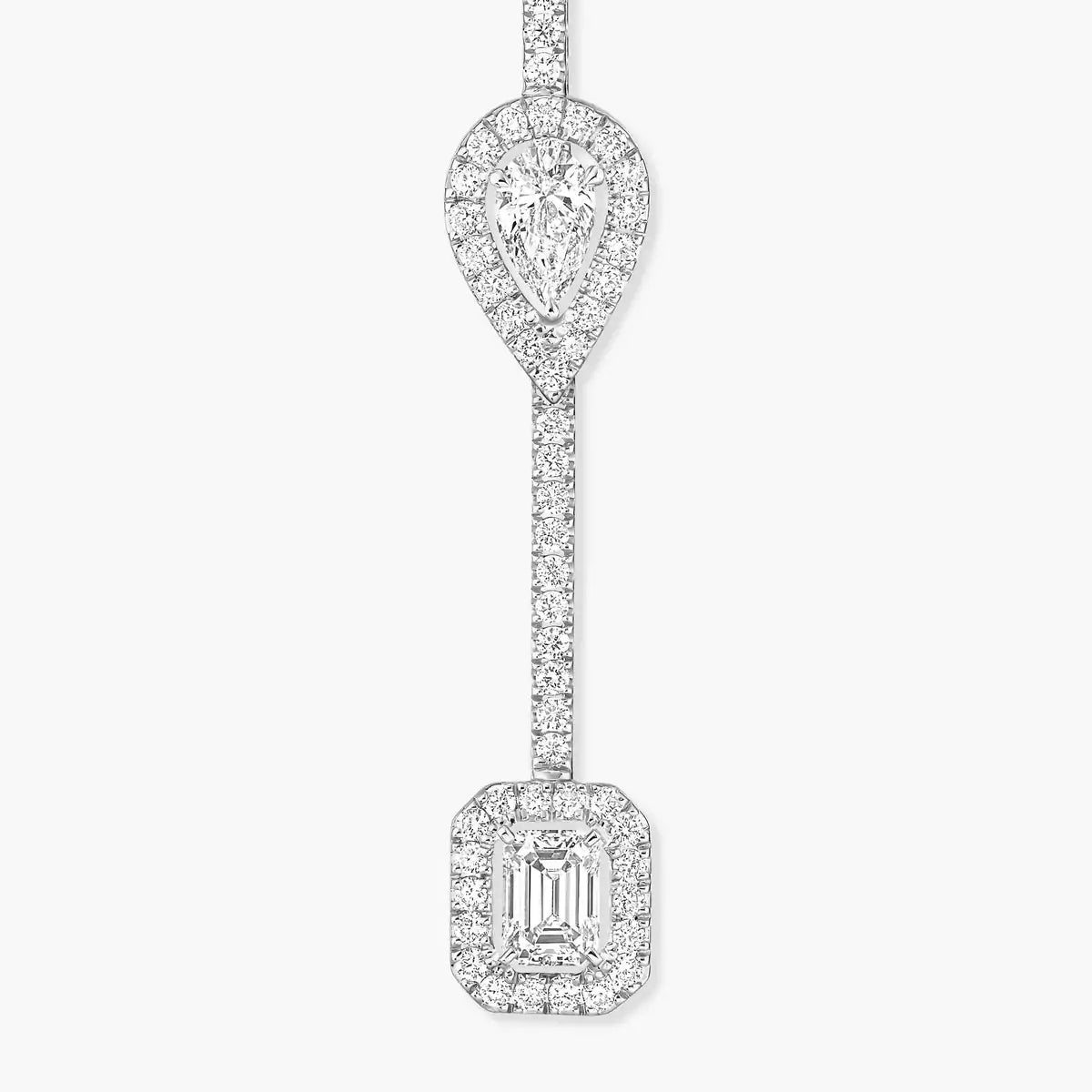 [Imperial Jewelrys]Diamond Drop Earrings My Twin