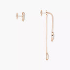 [Imperial Jewelrys]Diamond Drop Earrings My Twin