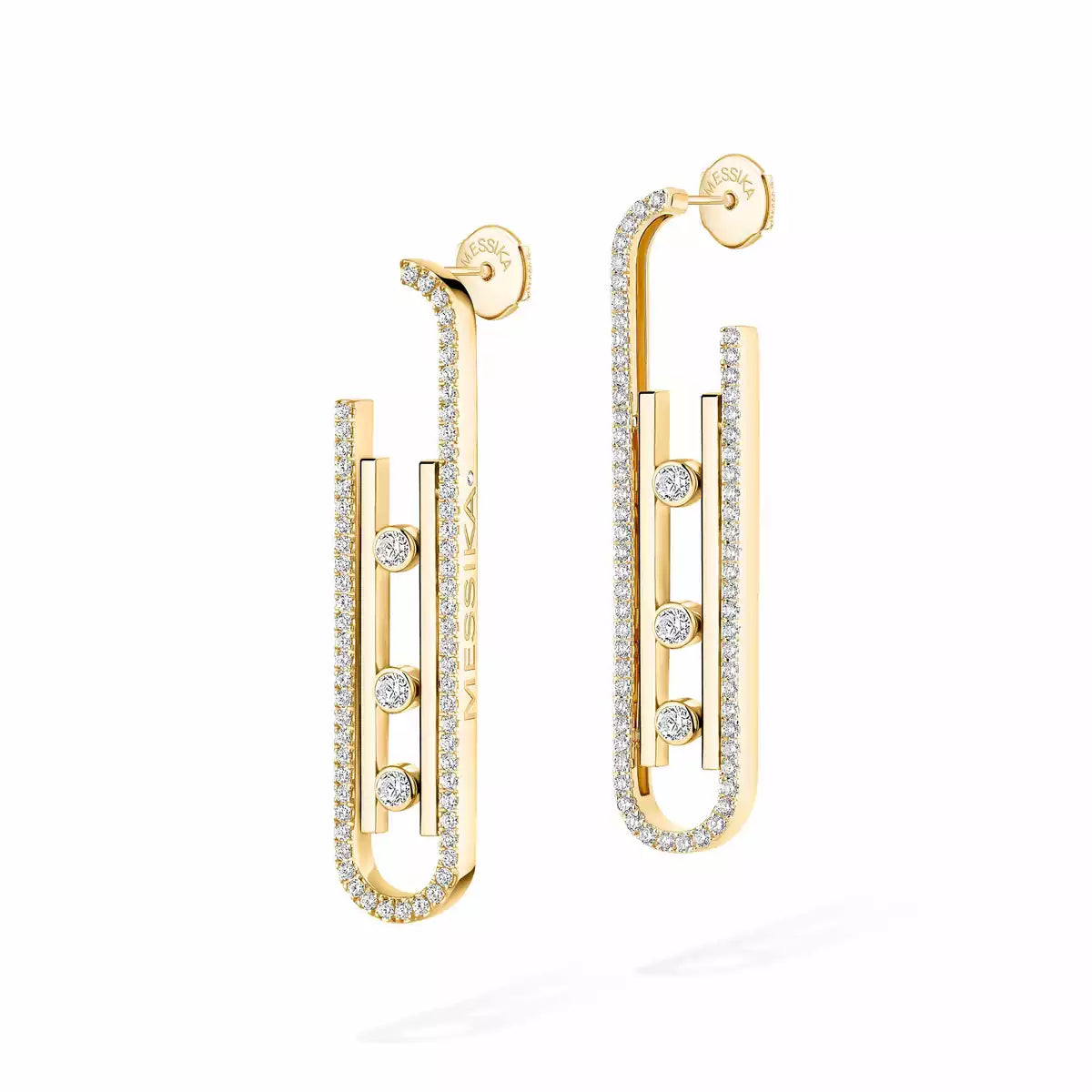 [Imperial Jewelrys]Diamond Pendant Earrings Move 10Th