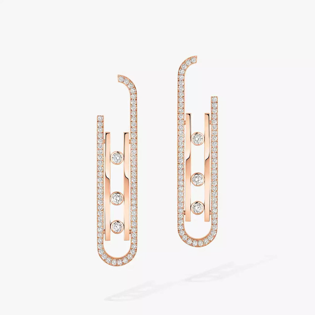 [Imperial Jewelrys]Diamond Pendant Earrings Move 10Th