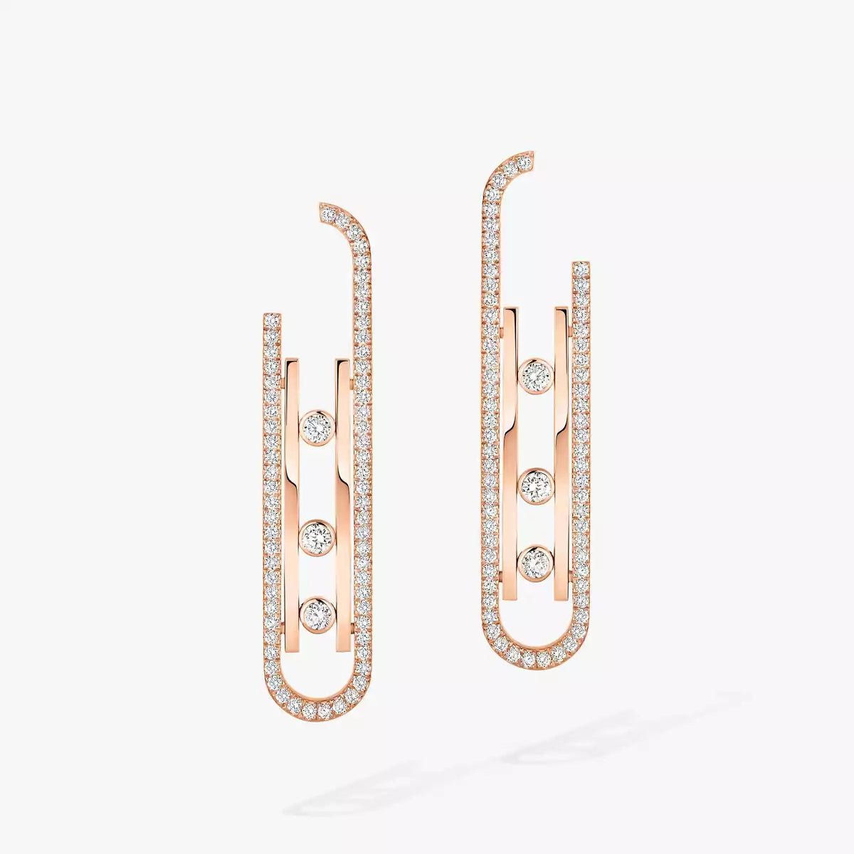 [Imperial Jewelrys]Diamond Pendant Earrings Move 10Th