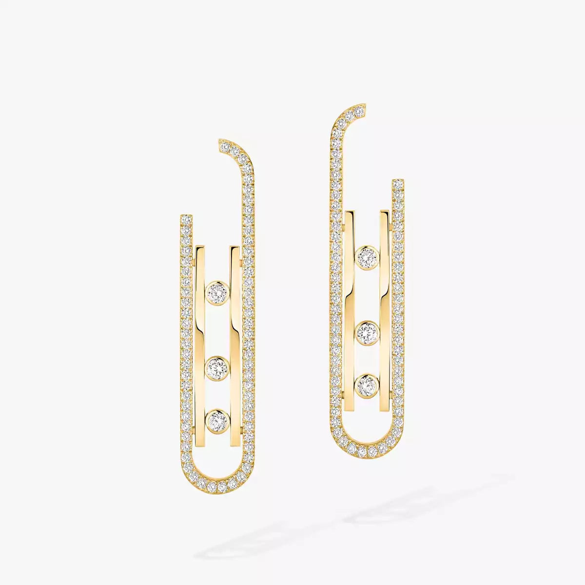 [Imperial Jewelrys]Diamond Pendant Earrings Move 10Th