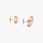 [Imperial Jewelrys]Diamond Earrings 0,10ct My Twin 1+2