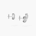 [Imperial Jewelrys]Diamond Earrings 0,10ct My Twin 1+2
