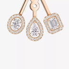 [Imperial Jewelrys] My Twin Trio  Diamond Earrings
