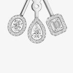 [Imperial Jewelrys] My Twin Trio  Diamond Earrings