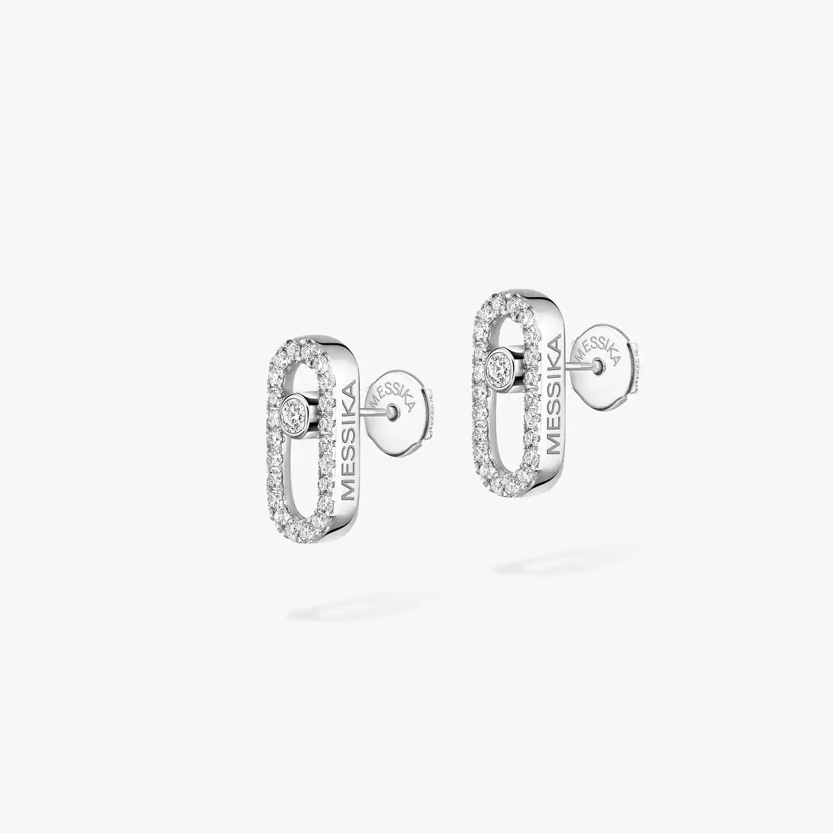 [Imperial Jewelrys]Move Uno Diamond Earrings