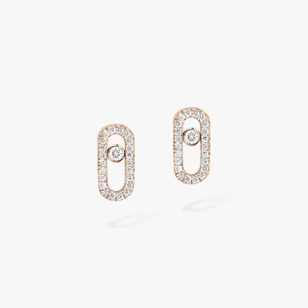 [Imperial Jewelrys]Move Uno Diamond Earrings