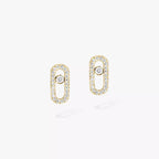 [Imperial Jewelrys]Move Uno Diamond Earrings