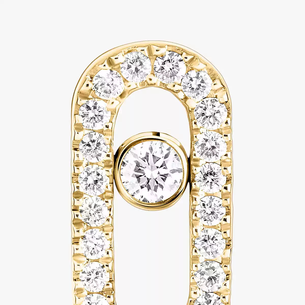 [Imperial Jewelrys]Move Uno Diamond Earrings