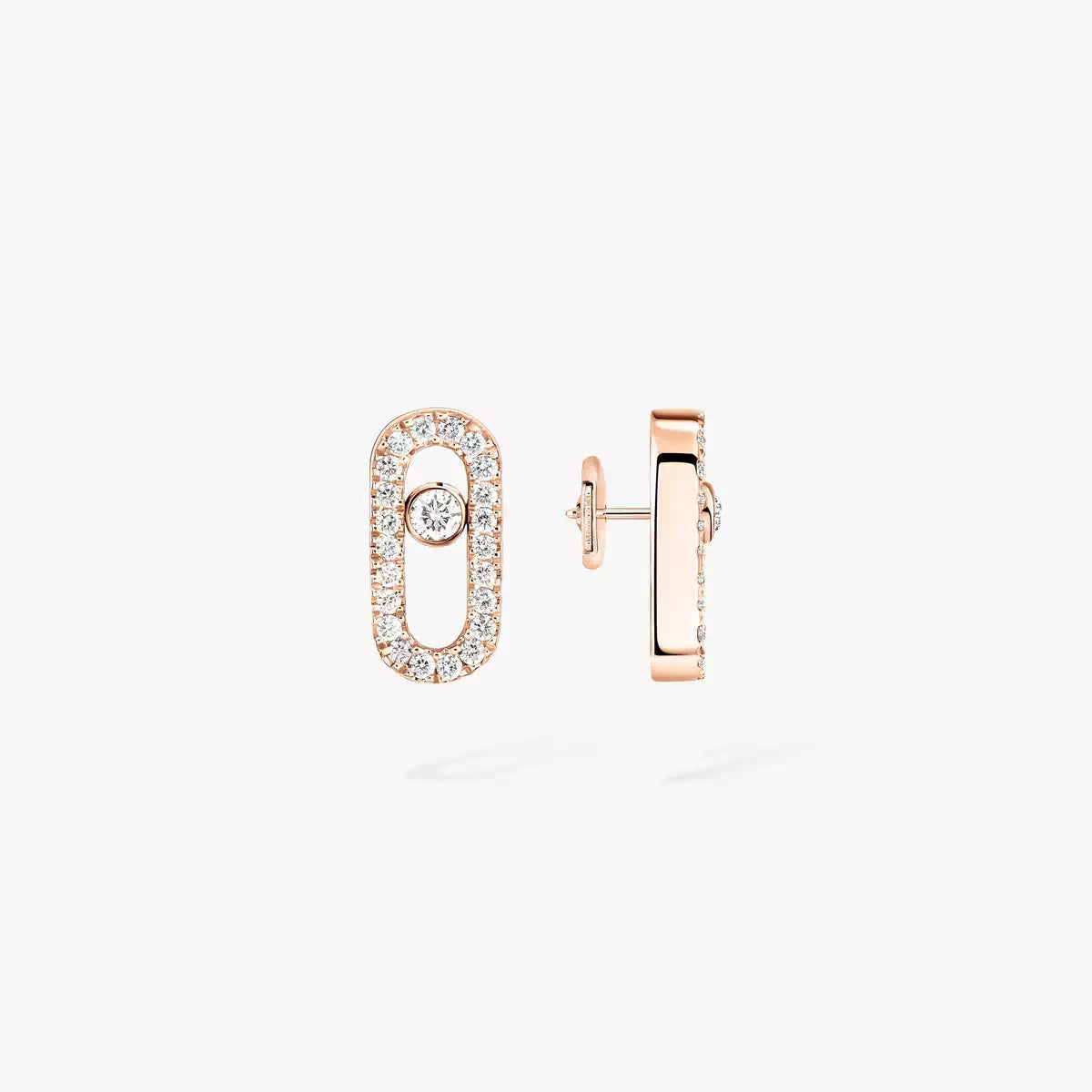 [Imperial Jewelrys]Move Uno Diamond Earrings