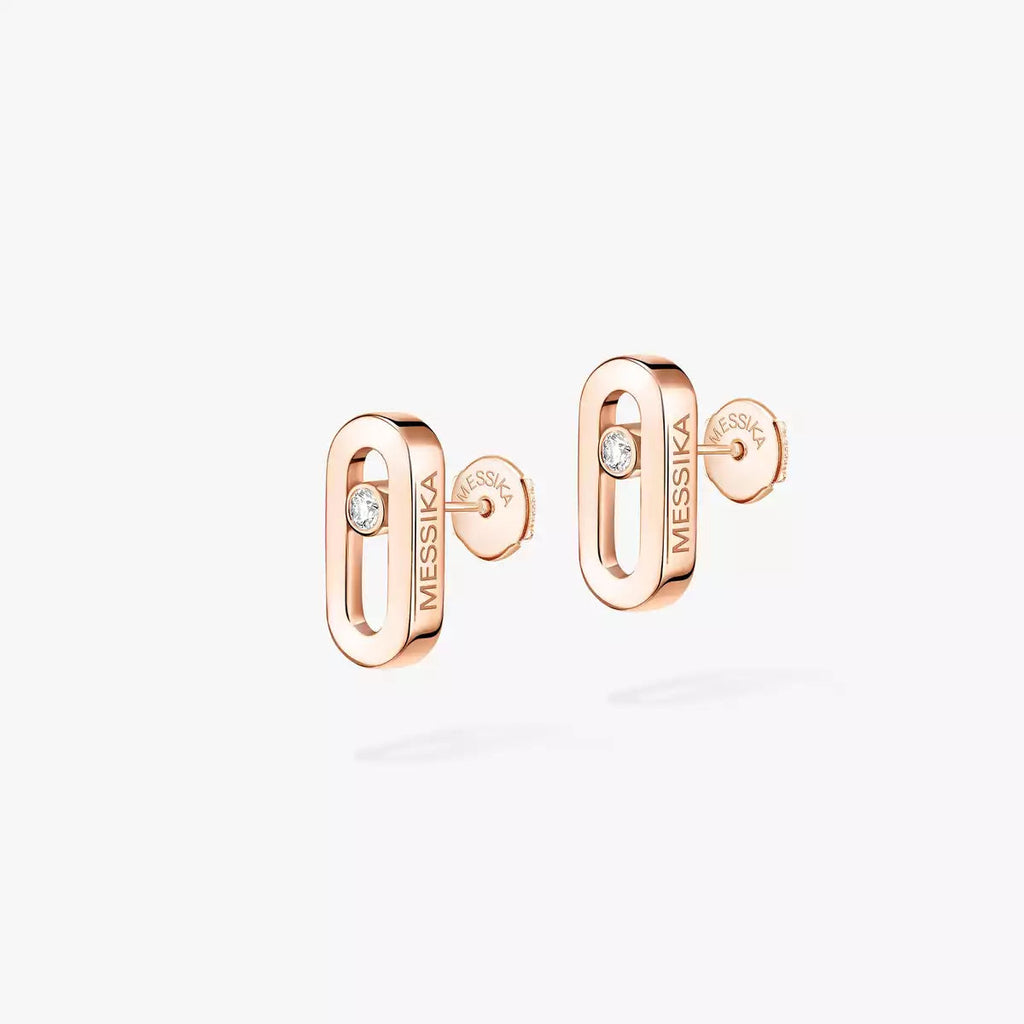 [Imperial Jewelrys]Move Uno Diamond Stud Earrings