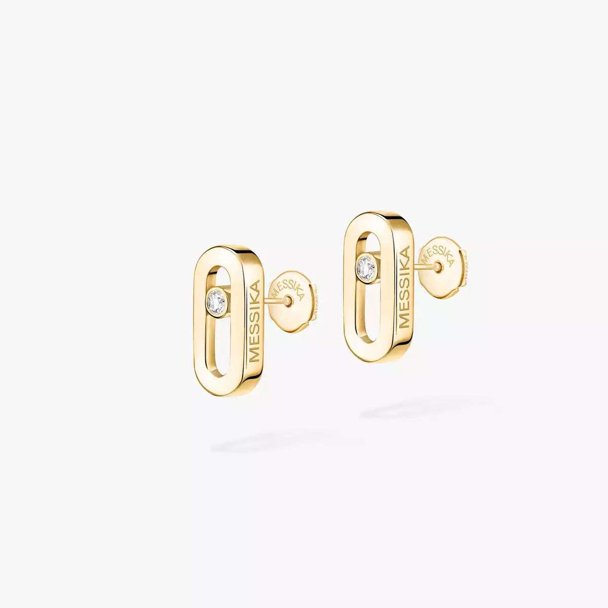 [Imperial Jewelrys]Move Uno Diamond Stud Earrings