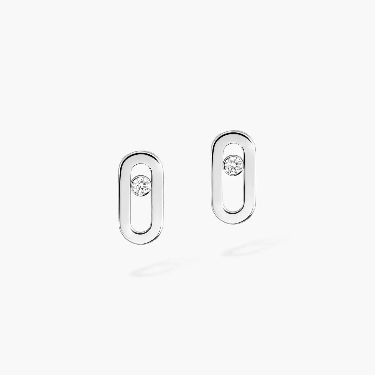 [Imperial Jewelrys]Move Uno Diamond Stud Earrings