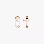 [Imperial Jewelrys]Move Uno Diamond Stud Earrings