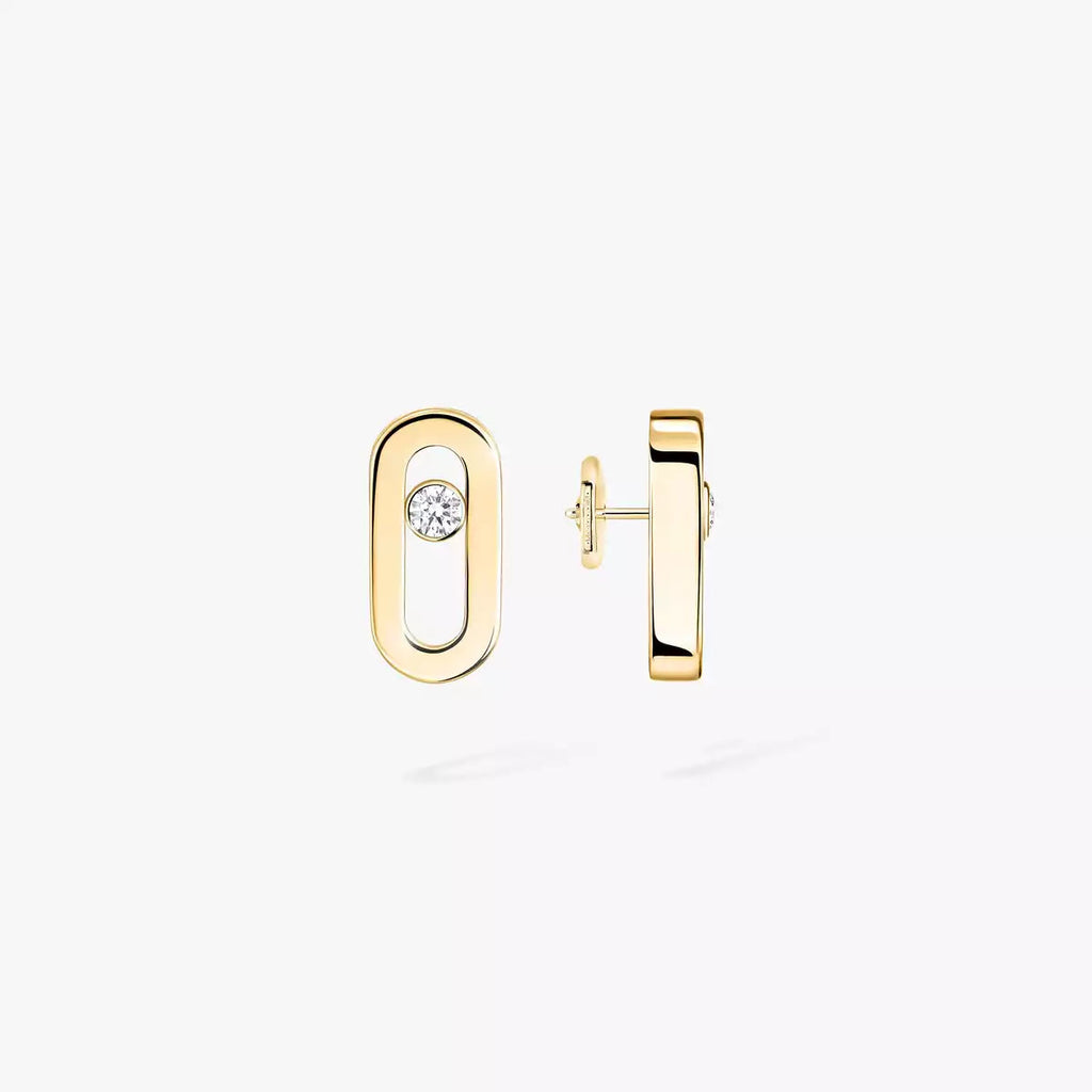 [Imperial Jewelrys]Move Uno Diamond Stud Earrings