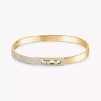 [Imperial Jewelrys]Move Noa Rose Gold Pavé Diamond Bangle Bracelet
