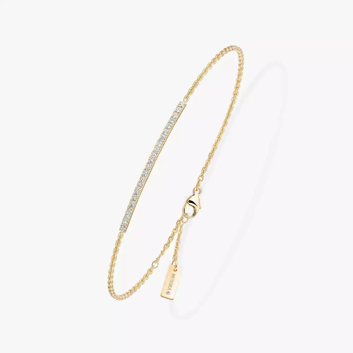 [Imperial Jewelrys]Diamond Thin Bangle 0.15ct My Twin Toi & Moi
