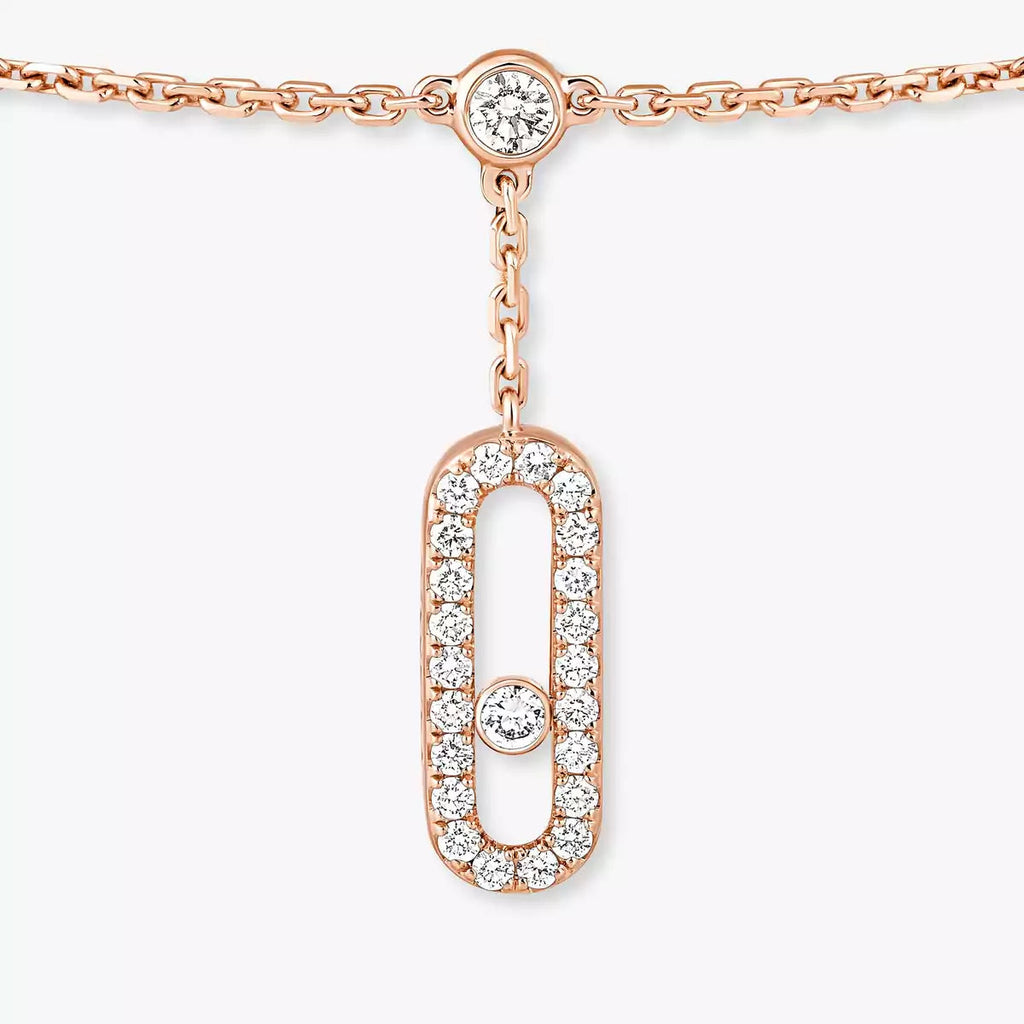 [Imperial Jewelrys] Move Uno pavé ankle bracelet
