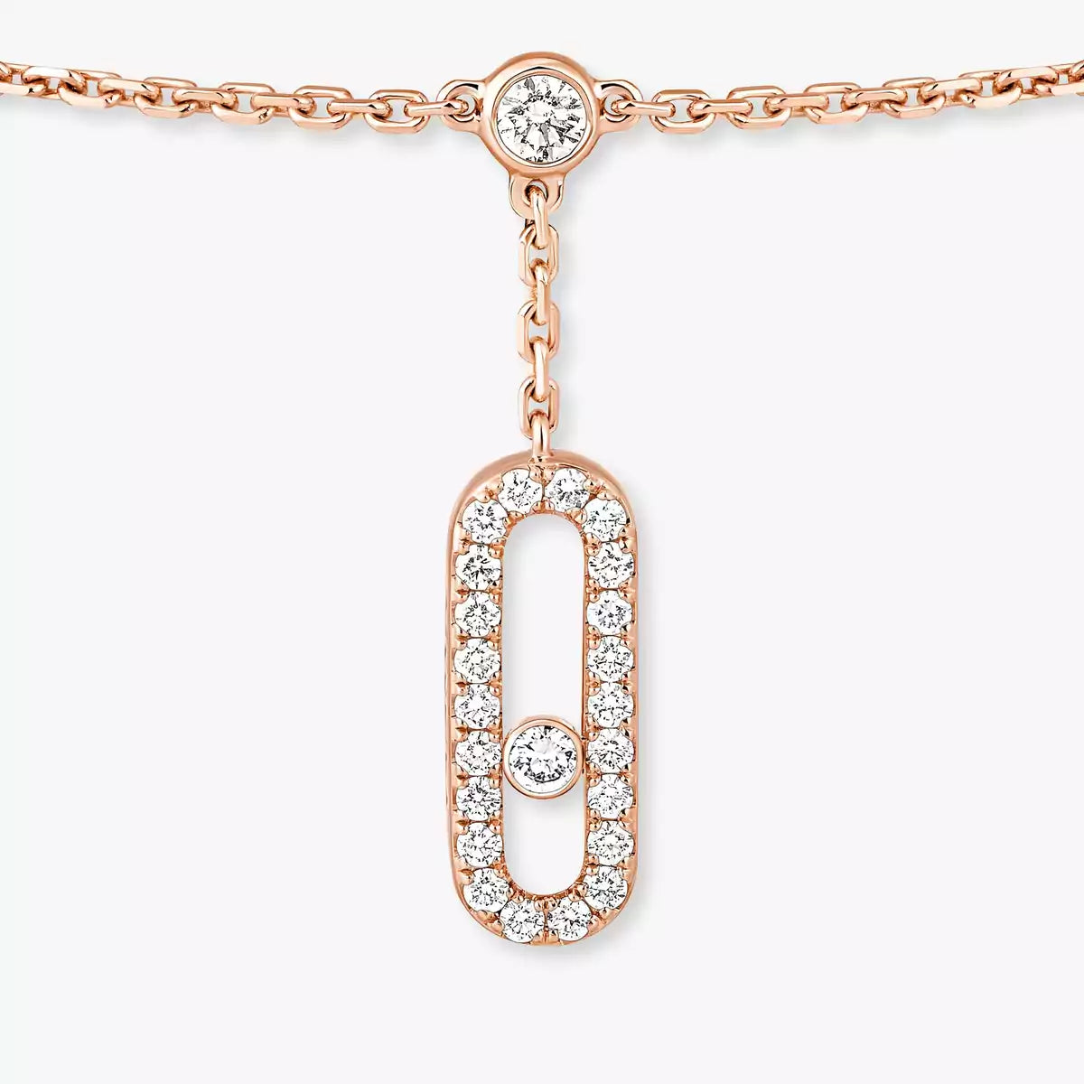 [Imperial Jewelrys] Move Uno pavé ankle bracelet
