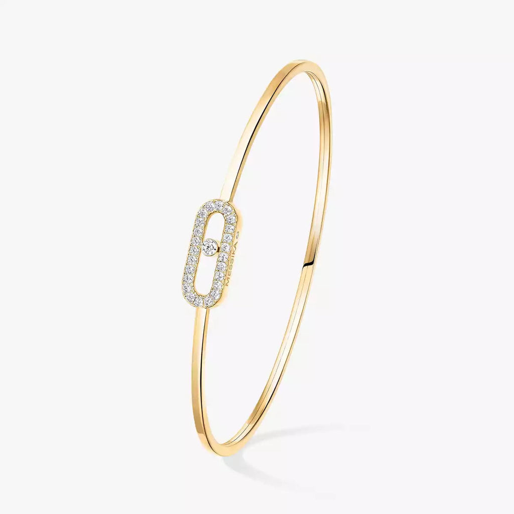 [Imperial Jewelrys]Move Uno pavé flex bangle medium