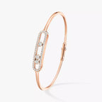 [Imperial Jewelrys]Move Pavé Diamond Bangle Bracelet M