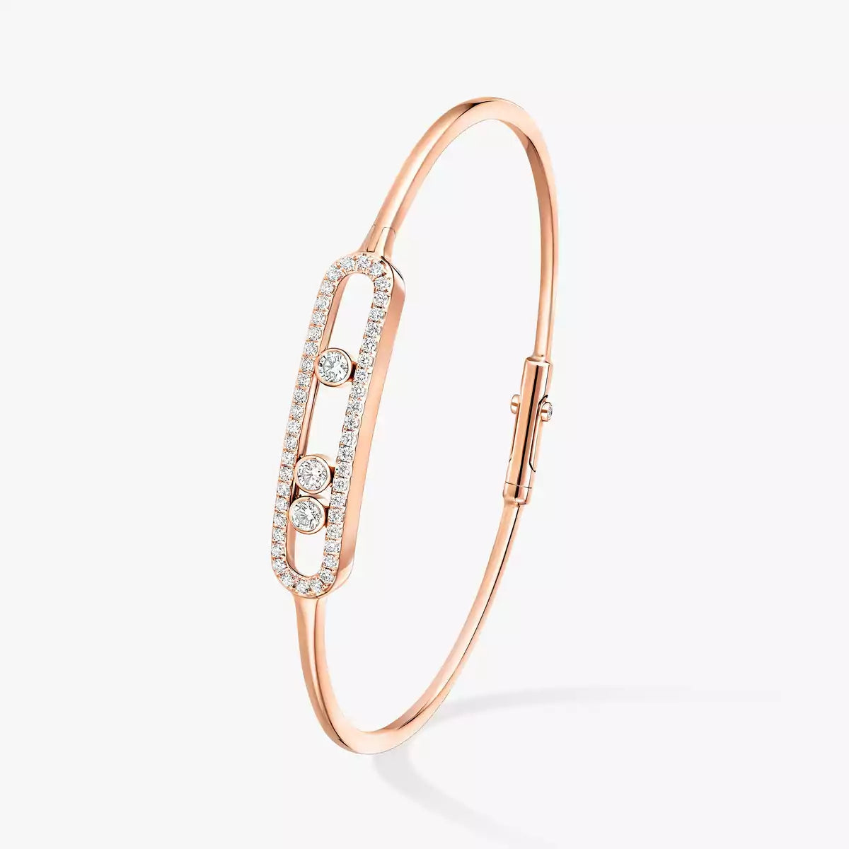 [Imperial Jewelrys]Move Pavé Diamond Bangle Bracelet M