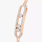[Imperial Jewelrys]Move Pavé Diamond Bangle Bracelet M