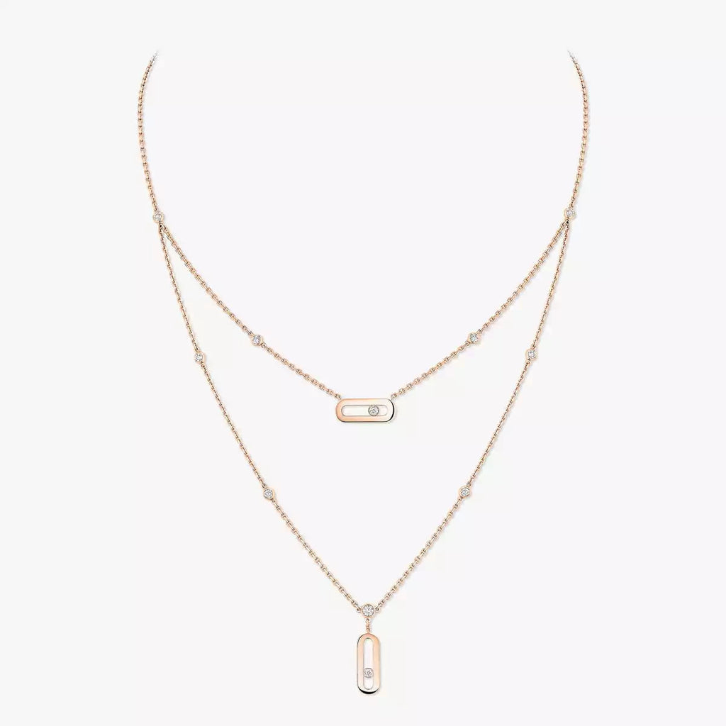 [Imperial Jewelrys] Move Uno Diamond Necklace