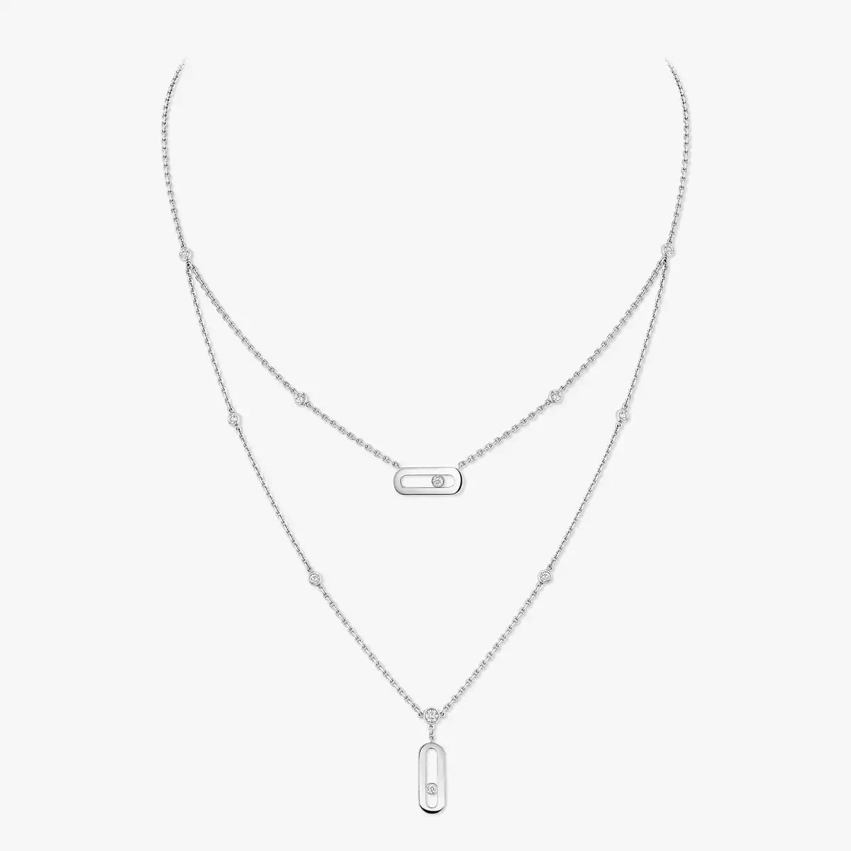 [Imperial Jewelrys] Move Uno Diamond Necklace