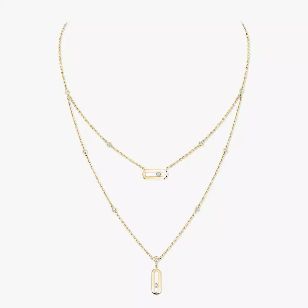 [Imperial Jewelrys] Move Uno Diamond Necklace