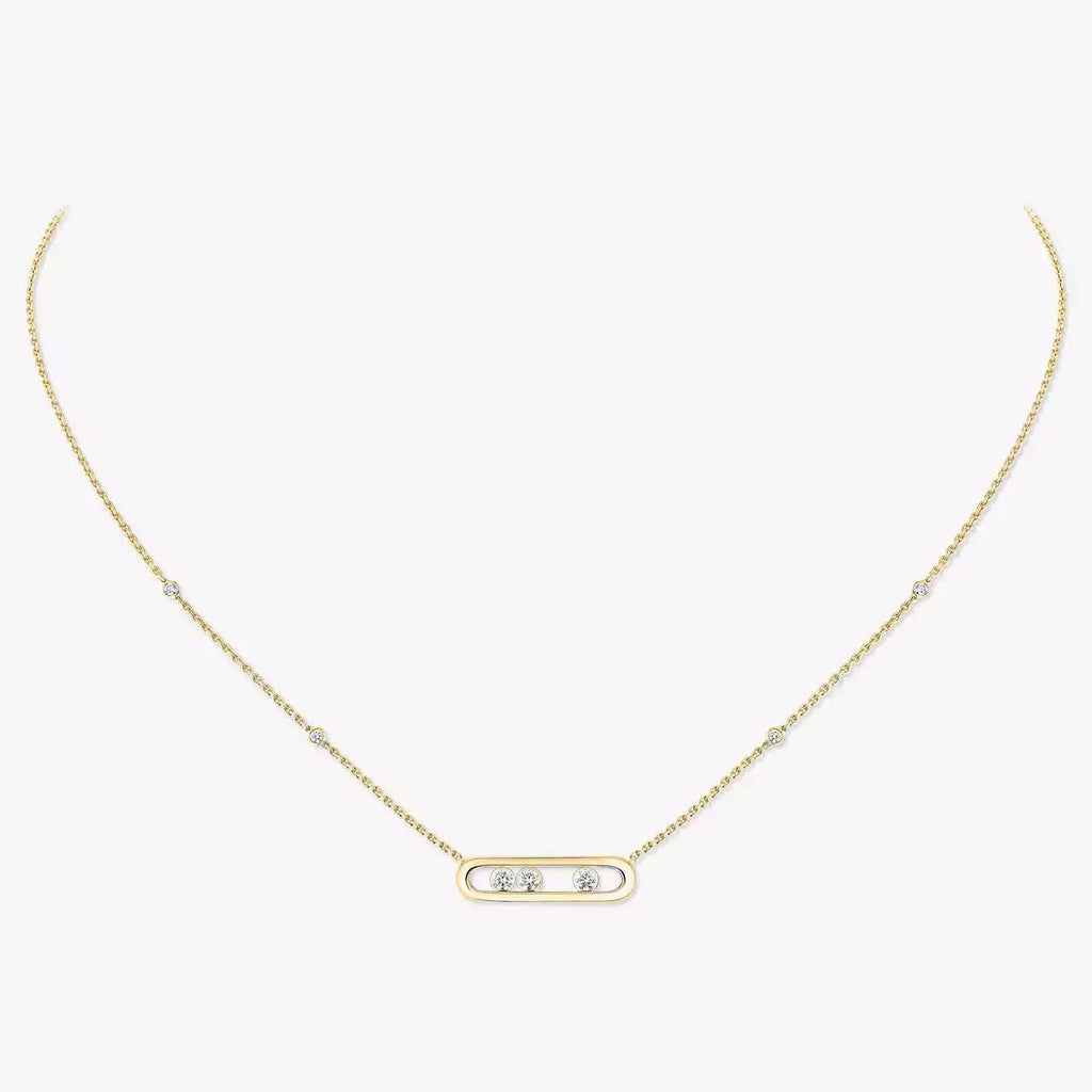 [Imperial Jewelrys] Baby Move Gold Diamond Necklace