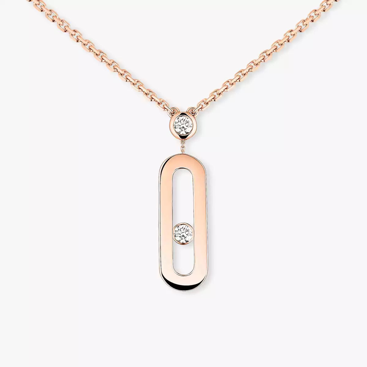[Imperial Jewelrys] Move Uno Gold Diamond Long Necklace