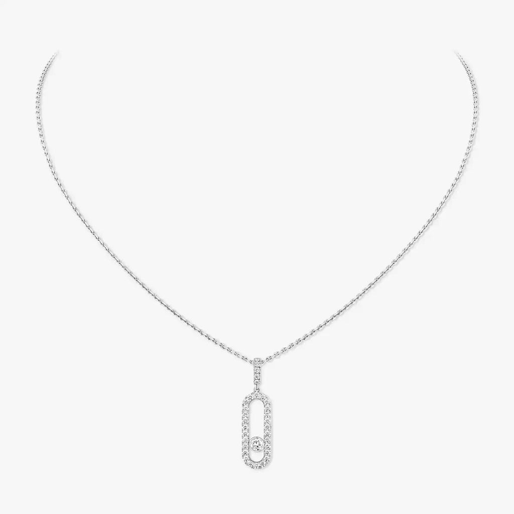 [Imperial Jewelrys]Move Uno Diamond Necklace in Rose Gold