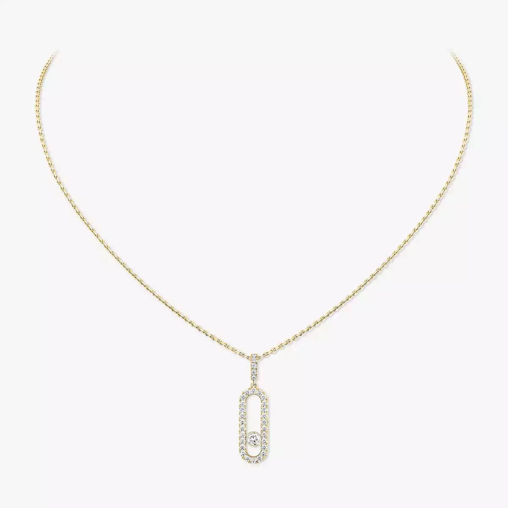 [Imperial Jewelrys]Move Uno Diamond Necklace in Rose Gold