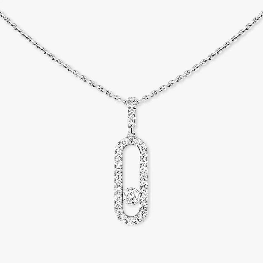 [Imperial Jewelrys]Move Uno Diamond Necklace in Rose Gold