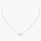 [Imperial Jewelrys]Diamond Necklace Move Uno