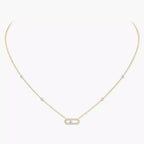 [Imperial Jewelrys]Diamond Necklace Move Uno