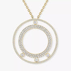 [Imperial Jewelrys]Move Romane Long Pave_-Set Diamond Necklace