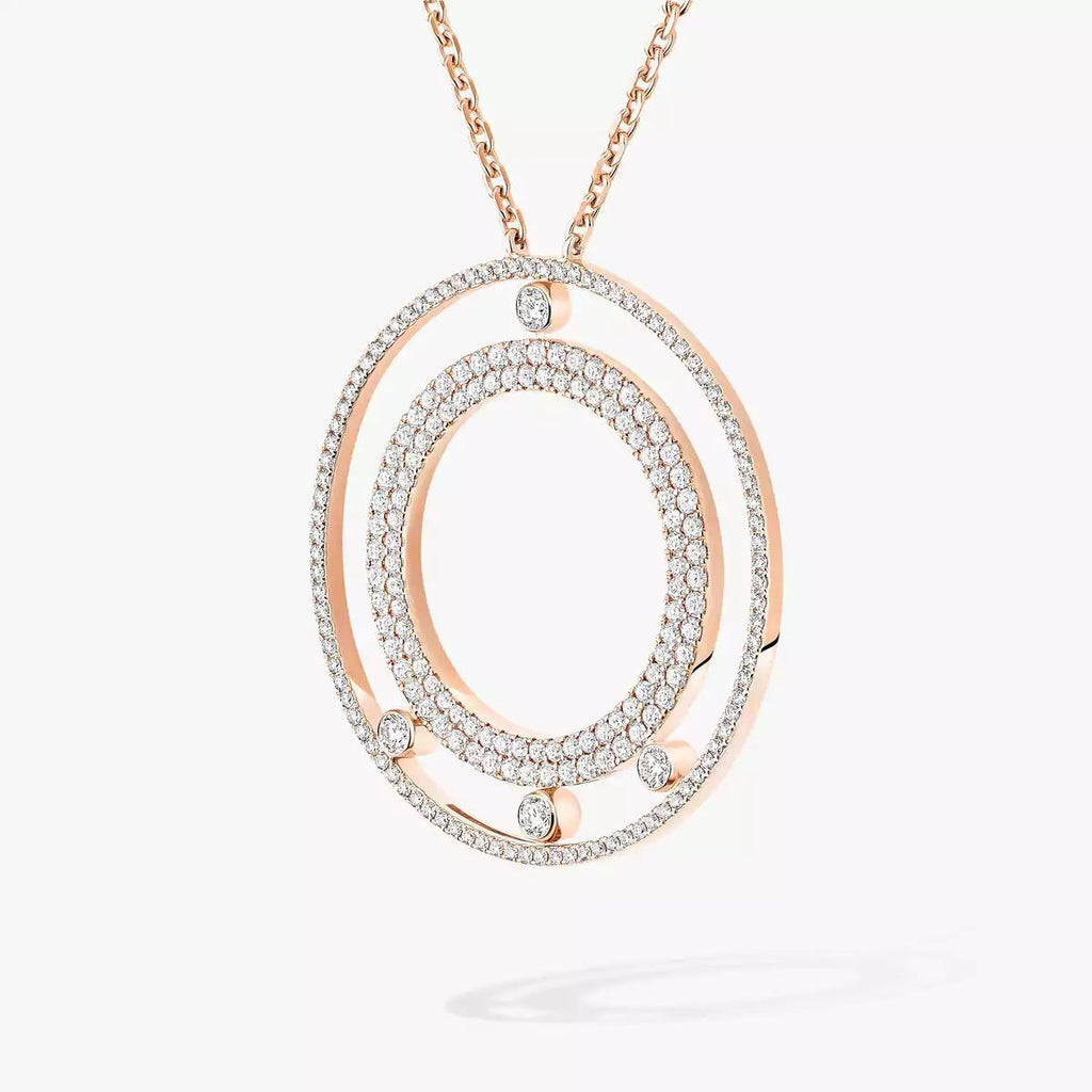 [Imperial Jewelrys]Move Romane Long Pave_-Set Diamond Necklace