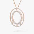[Imperial Jewelrys]Move Romane Long Pave_-Set Diamond Necklace