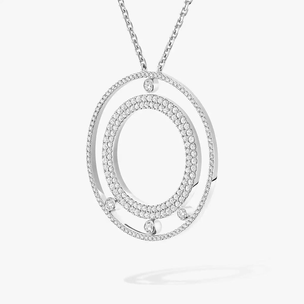 [Imperial Jewelrys]Move Romane Long Pave_-Set Diamond Necklace