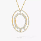 [Imperial Jewelrys]Move Romane Long Pave_-Set Diamond Necklace