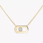 [Imperial Jewelrys]So Move Diamond Necklace in Gold
