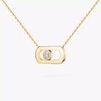 [Imperial Jewelrys]So Move Diamond Necklace in Gold